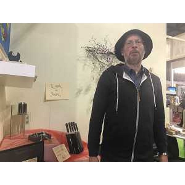 Giovanni Cimarosti nello stand del FVG ad Artigiano in fiera - Milano 07/12/2017