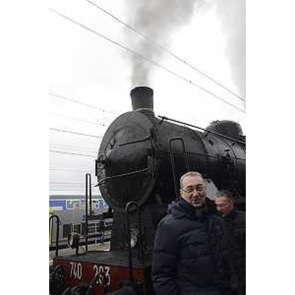 Sergio Bolzonello (Vicepresidente Regione FVG e assessore Attività produttive, Turismo e Cooperazione) all'inaugurazione della tratta Sacile-Maniago della linea "Pedemontana" Gemona-Sacile - 10/12/2017