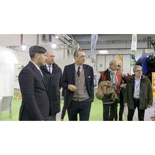 Sergio Bolzonello (Vicepresidente Regione FVG e assessore Attività produttive, Turismo e Cooperazione) all'inaugurazione della prima edizione di Rive - Pordenone 12/12/2017 (Foto Pordenone Fiere)