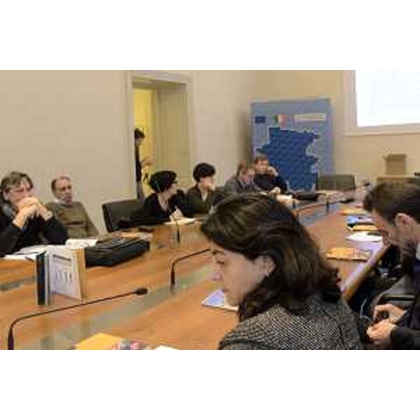 Mariagrazia Santoro (Assessore regionale Infrastrutture e Territorio) alla presentazione del bilancio sociale 2016 dell'Azienda territoriale per l'edilizia residenziale (ATER) di Trieste - Trieste 12/12/2017