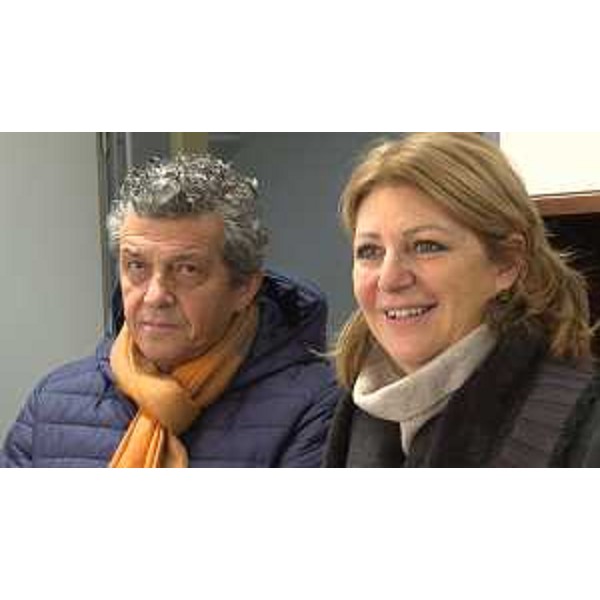Francesco Martines (Sindaco Palmanova) e Maria Sandra Telesca (Assessore regionale Salute, Integrazione socio-sanitaria, Politiche sociali e Famiglia) visitano le sale del reparto dialisi del presidio ospedaliero - Palmanova 19/12/2017