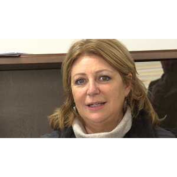 Maria Sandra Telesca (Assessore regionale Salute, Integrazione socio-sanitaria, Politiche sociali e Famiglia) visita le sale del reparto dialisi del presidio ospedaliero - Palmanova 19/12/2017