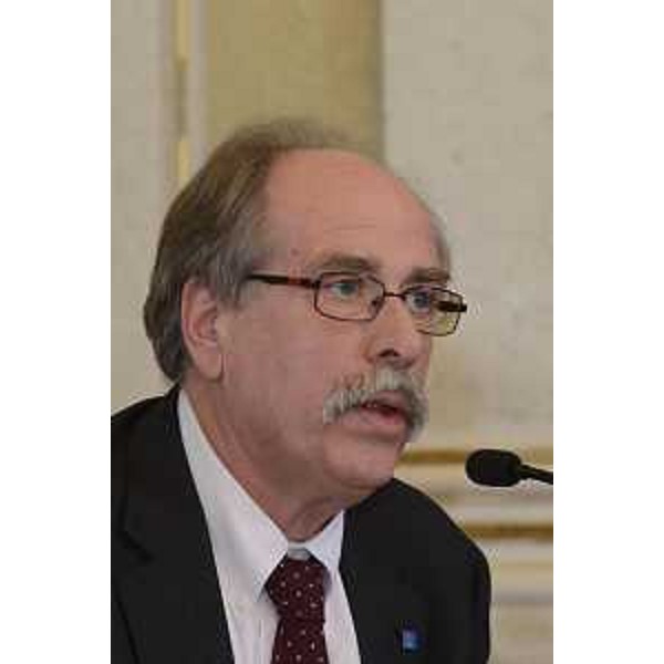 Gianni Torrenti (Assessore regionale Cultura, Sport e Solidarietà) nel corso della conferenza stampa di fine anno - Trieste 22/12/2017
