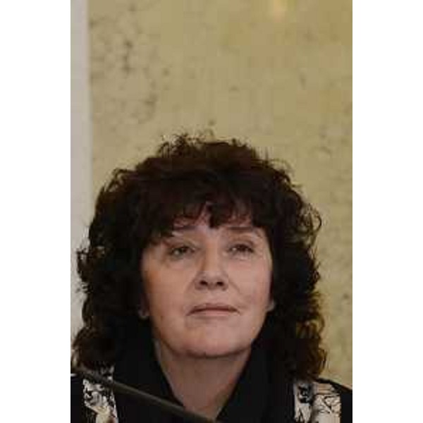 Loredana Panariti (Assessore regionale Lavoro, Formazione, Istruzione, Pari Opportunità, Politiche giovanili, Ricerca e Università) nel corso della conferenza stampa di fine anno - Trieste 22/12/2017