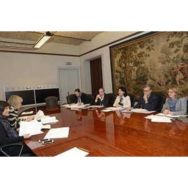 Riunione della Giunta del FVG presieduta da Debora Serracchiani (Presidente Regione Friuli Venezia Giulia) - Trieste 28/12/2017