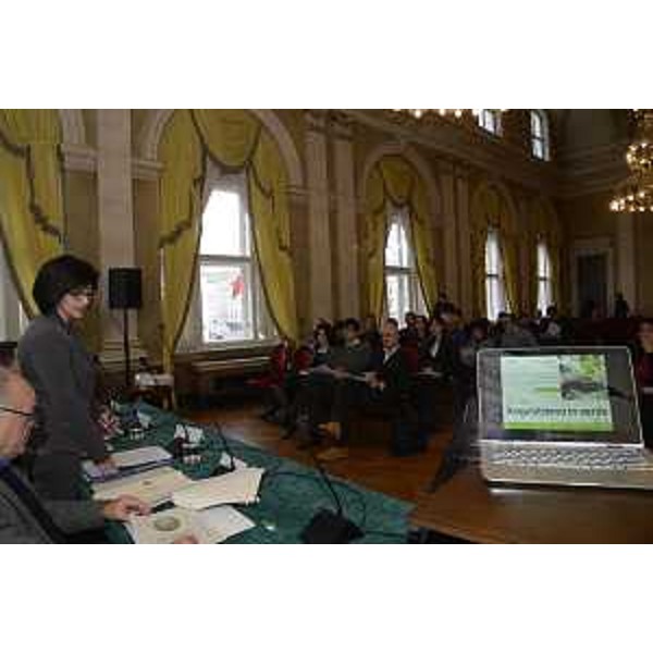 Il pubblico intervenuto al Forum 'Acquistare verde per l'innovazione e la sostenibilità ambientale' - Trieste 06/03/2018 