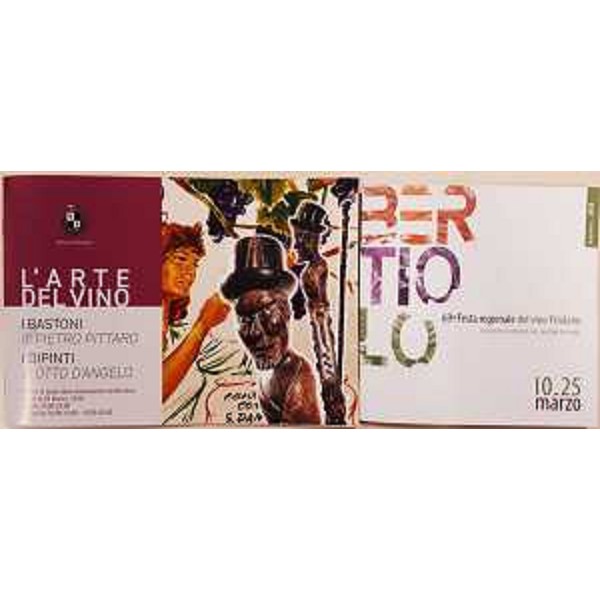 Presentata nel corso di una conferenza stampa nella sede della Regione la locandina della Festa del vino di Bertiolo - Udine 07/03/2018