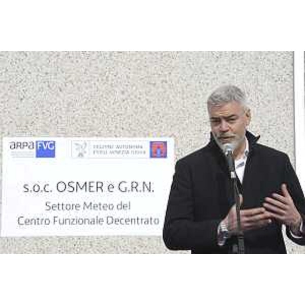 Intervento di Paolo Panontin, assessore regionale alle Autonomie locali con delega alla Protezione civile alla cerimonia di inaugurazione della nuova sede dell'Osservatorio meteorologico regionale e Gestione dei Rischi Naturali, Osmer, dell'Agenzia regionale per la protezione dell'ambiente - Jalmicco di Palmanova 08/03/2018