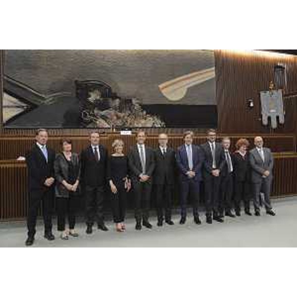 La nuova Giunta regionale del Friuli Venezia Giulia - Trieste 22/05/2018