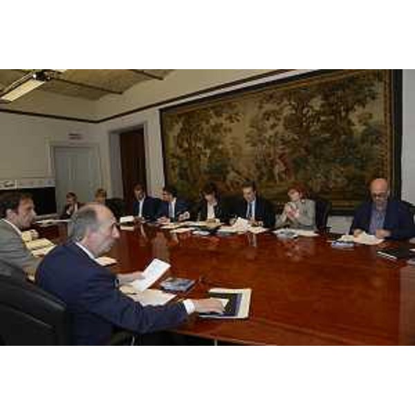 La prima seduta della nuova Giunta regionale del Friuli Venezia Giulia - Trieste 24/05/2018