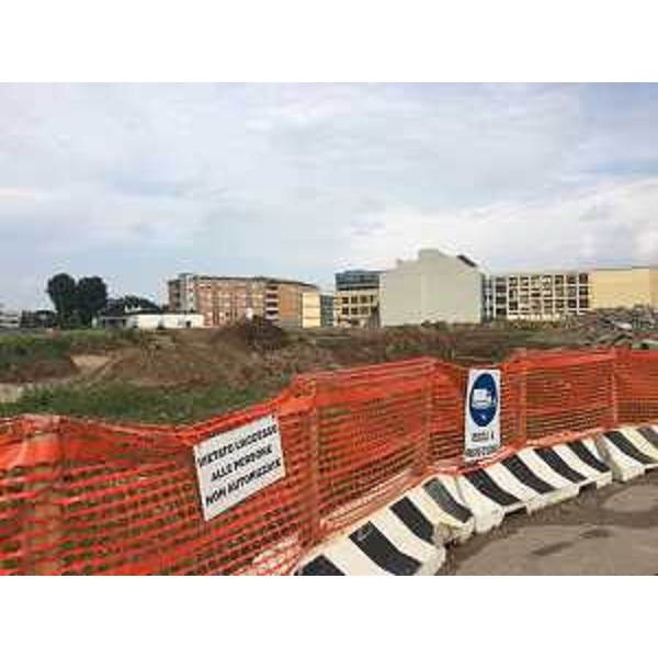 Il cantiere del terzo e quarto lotto del nuovo ospedale del Capoluogo friulano - Udine 29/05/2018