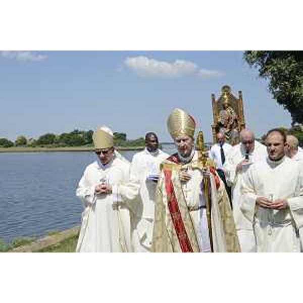 La cerimonia per il 160esimo anniversario della consacrazione della Cappella dell'Apparizione del Santuario mariano dell'Isola di Barbana – Grado 17/06/2018