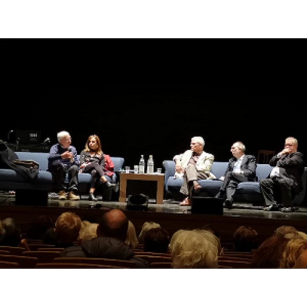 Il vicegovernatore del Friuli Venezia Giulia con delega a Salute e Politiche sociali, Riccardo Riccardi, all'evento organizzato al Teatro Verdi di Gorizia in occasione del quarantesimo della legge 180 alla presenza di Paolo Crepet, Peppe Dell'Acqua, Piero Cipriano, Marco Bertoli, Giancarlo Ricci e Daniela Infantino.
