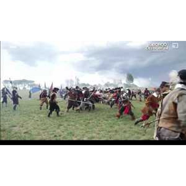 Un frame del video di presentazione di Palmanova alla finale televisiva del Borgo dei Borghi d'Italia