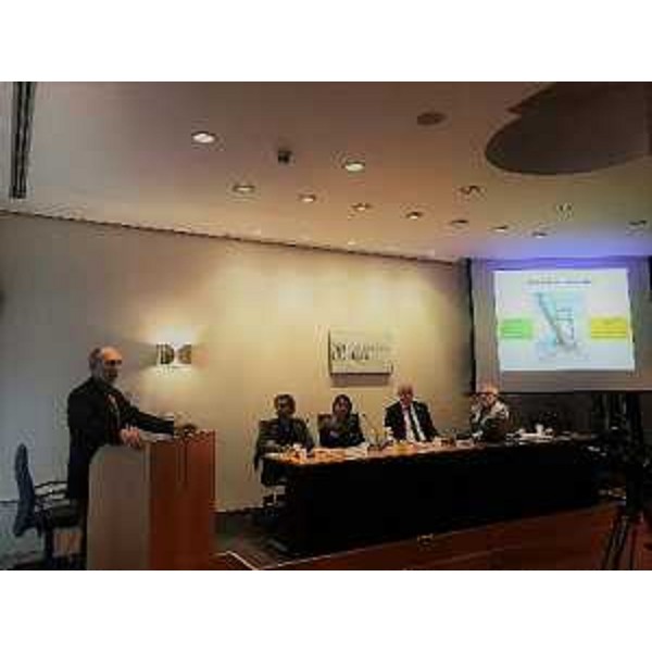  Il vicegovernatore con delega alla Salute, Riccardo Riccardi, al convegno “Disabilità: il confine fra bisogni e diritto” organizzato dal centro Infohandicap Fvg e dalla onlus Hattiva Lab - Udine, 19 dicembre 2018.