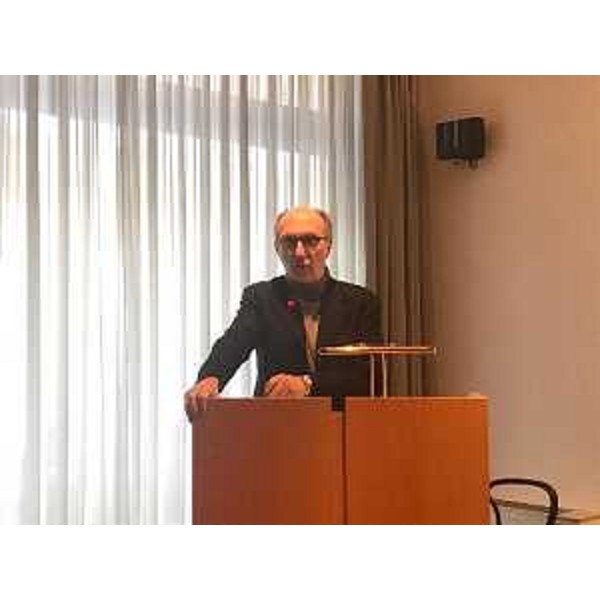  Il vicegovernatore con delega alla Salute, Riccardo Riccardi, al convegno “Disabilità: il confine fra bisogni e diritto” organizzato dal centro Infohandicap Fvg e dalla onlus Hattiva Lab - Udine, 19 dicembre 2018.