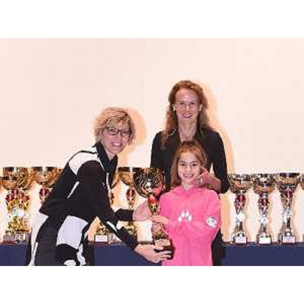 L'assessore Barbara Zilli alle premiazioni degli atleti del Comitato Friuli Venezia Giulia della Federazione Ginnastica d’Italia che maggiormente si sono distinti nella stagione agonistica 2018 (Lefotoimmediate.it)