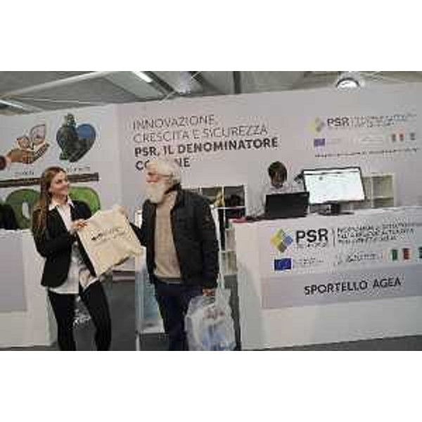 Lo stand Psr FVG a Agriest 2019