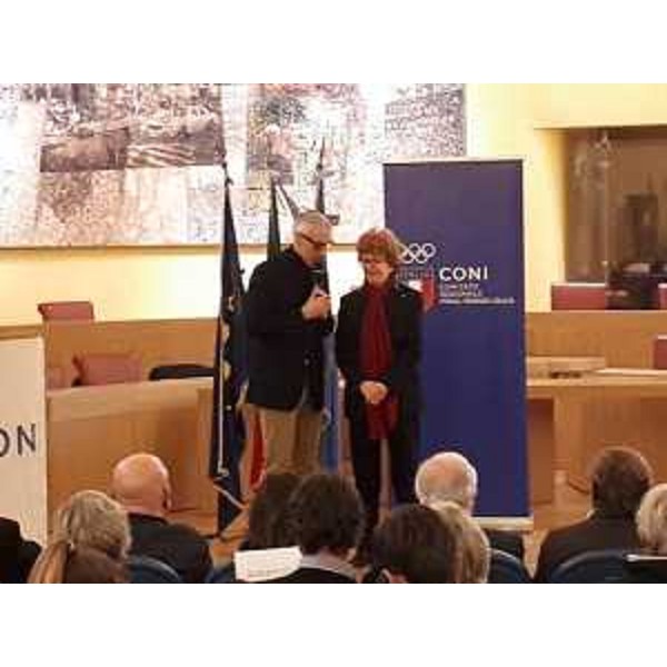 L'assessore regionale allo Sport Tiziana Gibelli (a dx)