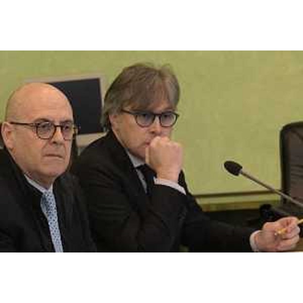 L'assessore Sebastiano Callari durante la seduta di Giunta nella quale è stato approvato il Piano dei fabbisogni 2019-21.