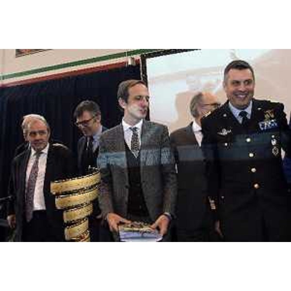 Un momento della presentazione della tappa del Giro d'Italia che partirà da Rivolto