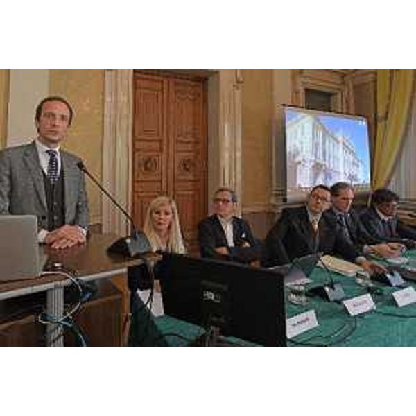 L'intervento del governatore del Friuli Venezia Giulia, Massimiliano Fedriga, in apertura del convegno "Il ruolo del giornalismo nella diffusione della memoria dell'Esodo giuliano-dalmata", organizzato dall'Unione degli Istriani, al quale hanno partecipato come relatori Roberto Menia, promotore della legge istitutiva del Giorno del Ricordo, e i giornalisti Fausto Biloslavo e Marcello Veneziani, oltre a Vittorio Feltri in videoconferenza