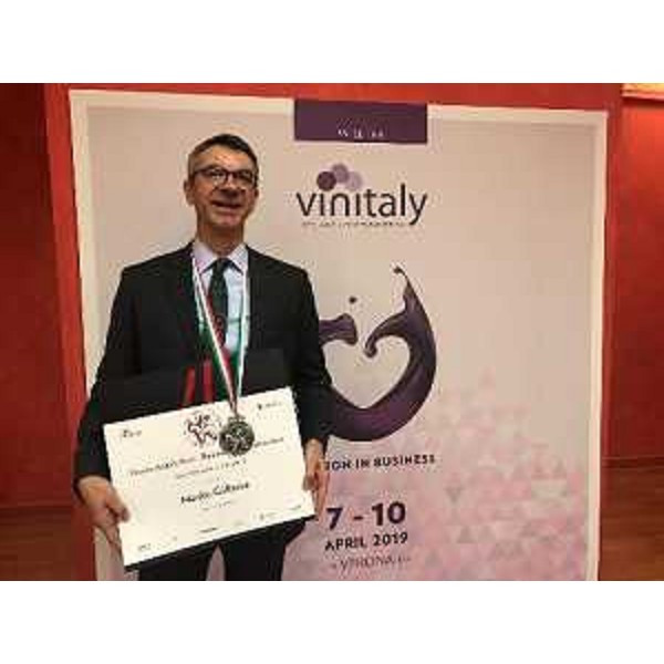 Luigi Collavini ha ritirato il premio assegnato al padre Manlio