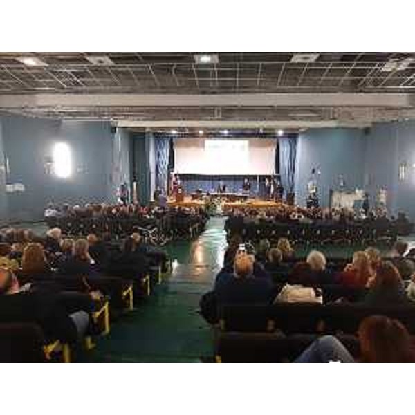 Il raduno degli allievi di Polizia del 66° corso