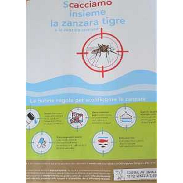 Il manifesto della campagna di prevenzione 