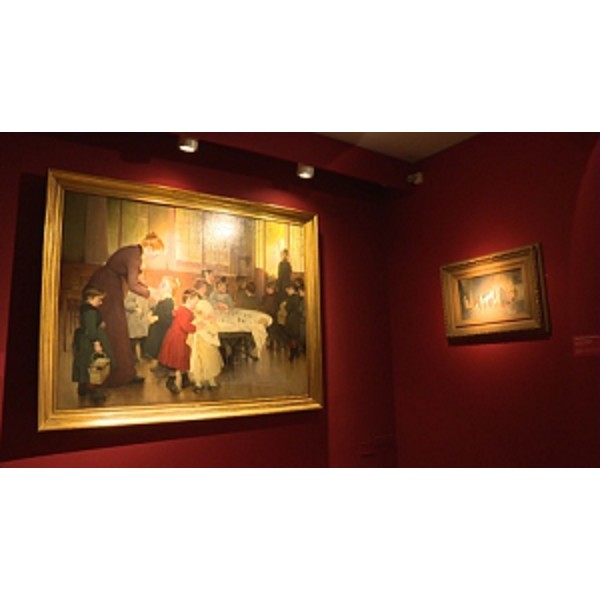 Due quadri esposti alla 15.a mostra d’arte internazionale di Illegio, dedicata ai Maestri