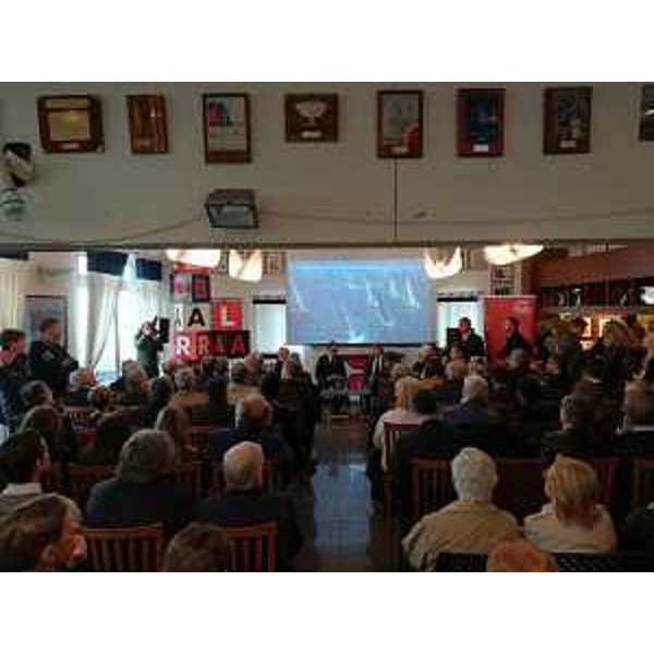 La conferenza stampa sull'edizione 51 della regata Barcolana nella sede della Società velica Barcola e Grignano