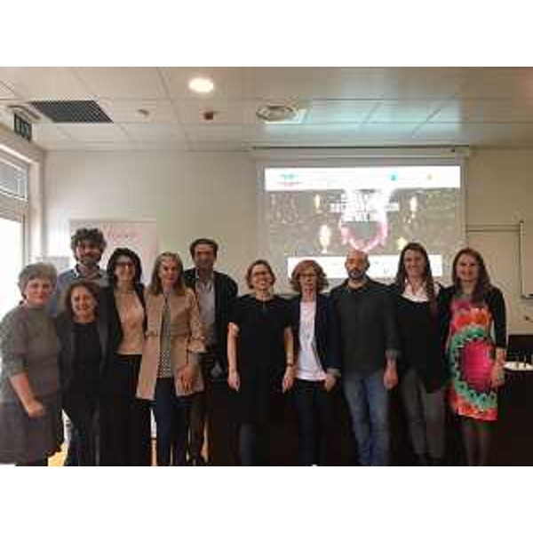 Un momento della cerimonia di inaugurazione dello spazio collettivo dell’Agenzia regionale per il diritto agli studi superiori. Nell’occasione premiati 6 progetti per la sostenibilità ambientale – Udine, 23 maggio 2019
