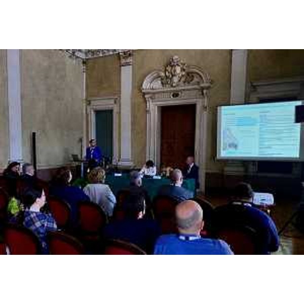 I lavori del convegno "Bioeconomy and Bio-based Industry for the Rural Renaissance of Regions (3BiR3): focus regionale sulla bioeconomia e la bioindustria", svoltosi nel salone di rappresentanza delle Regione a Trieste