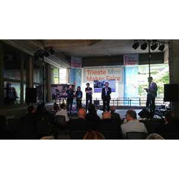 L'inaugurazione del Trieste Mini Maker Faire al Centro di fisica (Ictp) di Miramare