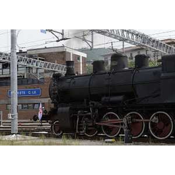 La locomotiva del treno storico