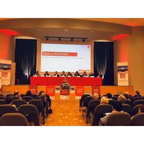 Il vicegovernatore della Regione FVG, con delega alla Salute, Riccardo Riccardi, interviene a San Giorgio di Nogaro all'evento "Agenda della sclerosi multipla 2020: la situazione regionale”