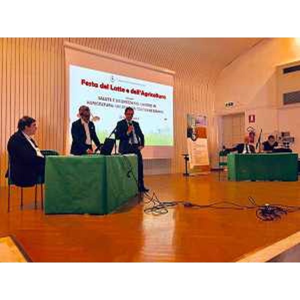 L'assessore regionale alle Risorse agroalimentari e forestali, Stefano Zannier, interviene al convegno "Salute e sicurezza sul lavoro in agricoltura: un seme da coltivare sempre"