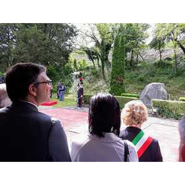 commemorazione della strage di Peteano, alla presenza, tra gli altri, dell’assessore regionale alla Sicurezza Pierpaolo Roberti