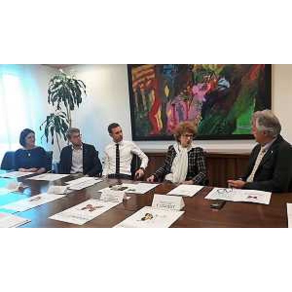 L'assessore regionale alla Cultura Tiziana Gibelli alla presentazione della stagione dell'Orchestra Giovanile Filarmonici Friulani a Udine