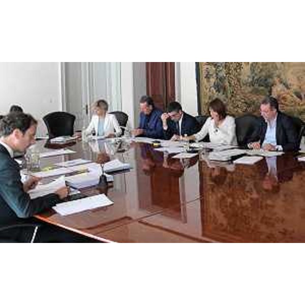 La riunione della Giunta regionale