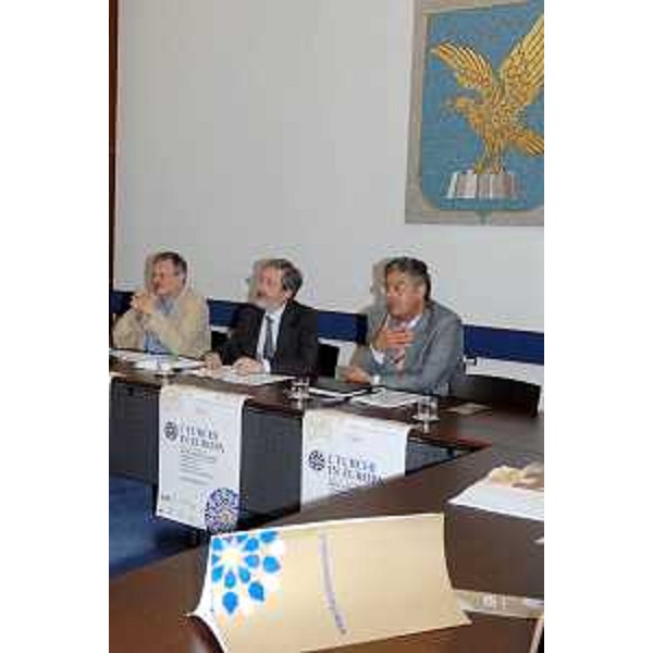 Roberto Antonaz (Assessore regionale all’istruzione, cultura, sport e pace) alla conferenza stampa di presentazione de "I Turchi in Europa" (Trieste, 22/06/06)