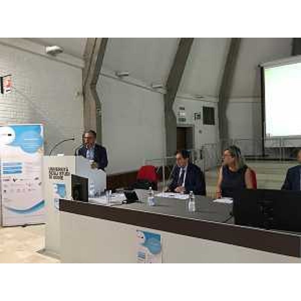 L'assessore regionale alle Risorse Agroalimentari, forestali e ittiche Stefano Zannier, apre il convegno dedicato al progetto del Programma Ue Interreg V Italia-Croazia 2017-2020