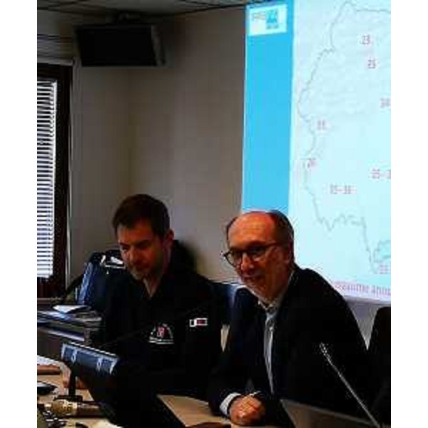 Il vicegovernatore del Friuli Venezia Giulia con delega alla Protezione e civile, Riccardo Riccardi, interviene a Palmanova al corso Comunicare l'Emergenza nell'ambito della Settimana nazionale della Protezione civile. 
