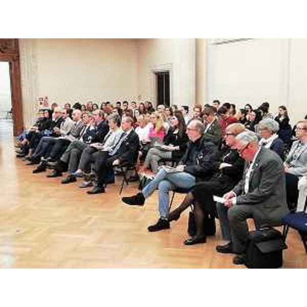 Il vicegovernatore della Regione FVG Riccardo Riccardi interviene al convegno della Lilt in sala Ajace a Udine