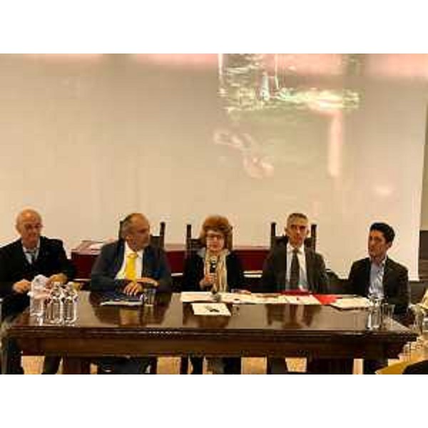 L'assessore regionale alla Cultura, Tiziana Gibelli, a Sacile, a conclusione della presentazione del Festival Piano FVG 2019