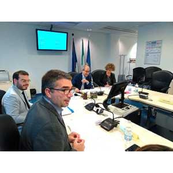  L'assessore alle Autonomie locali del Friuli Venezia Giulia, Pierpaolo Roberti, interviene alla seduta del Consiglio delle Autonomie locali - Udine, 28 ottobre 2019. 