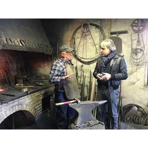 L'assessore al Turismo del Friuli Venezia Giulia, Sergio Emidio Bini, a Fagagna, ai festeggiamenti per i 25 anni di attività di Cjase Cocèl.