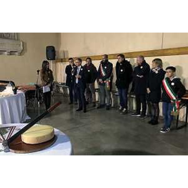 L'intervento dell'assessore alle Risorse agroalimentari Stefano Zannier in occasione della cerimonia di apertura della 20. edizione di "Formaggi e dintorni" a Gemona