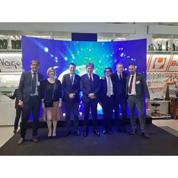 L'assessore regionale alle Attività produttive, Sergio Emidio Bini, presenzia all'inaugurazione della nuova sede di Viteria 2000 a Pordenone