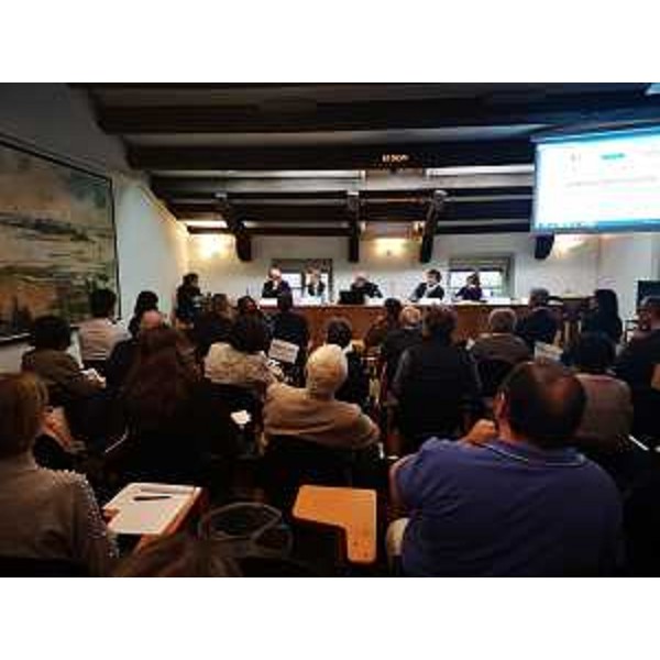 Il vice governatore con delega alla Salute, Riccardo Riccardi, interviene all'apertura del seminario "Sguardi sul terzo settore in Fvg" - Udine, 15 novembre 2019.